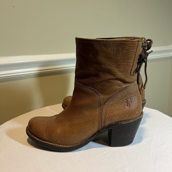 Frye Tan Ankle Boots - Picture 5 of 13